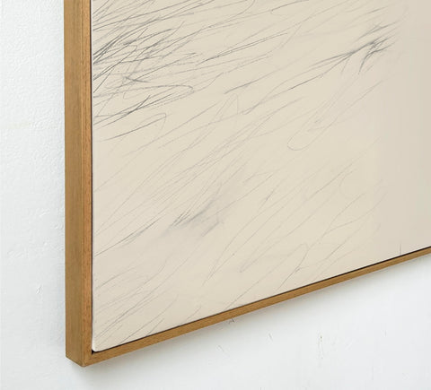 detail of an abstract canvas art