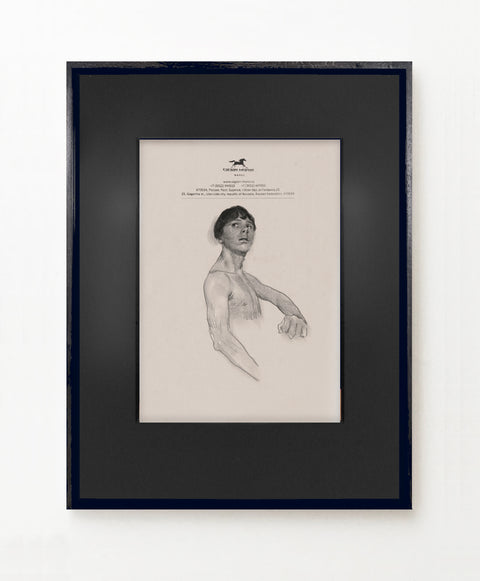 a portrait canvas art