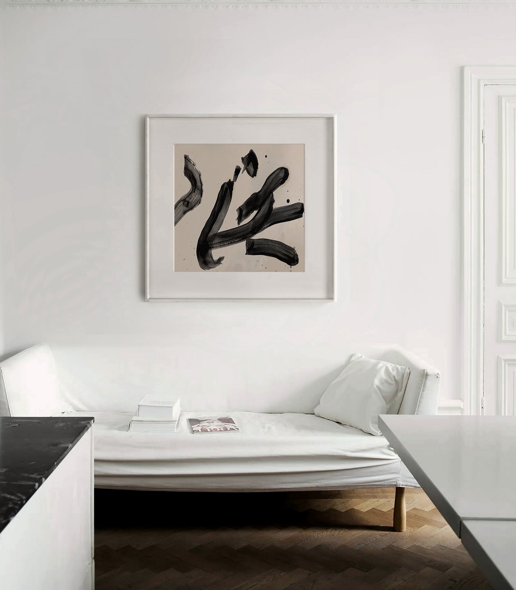 Ink 3 – Abstract Ink Canvas Wall Art | Oversized Luxury Print | Brume Art | Luxury Wall Decor | Large Canvas Wall Art | Oversized Wall Hanging-Brume art