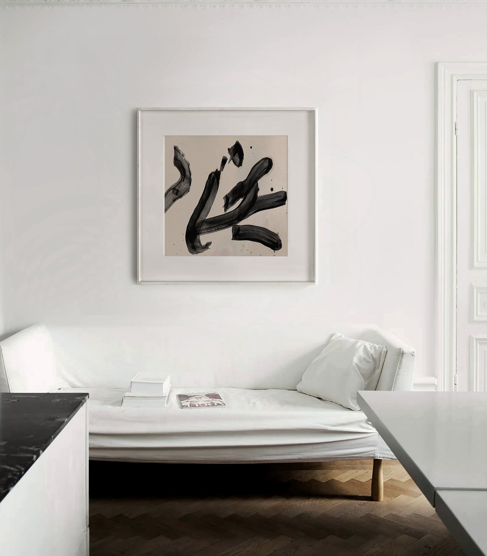 Ink 3 – Abstract Ink Canvas Wall Art | Oversized Luxury Print | Brume Art | Luxury Wall Decor | Large Canvas Wall Art | Oversized Wall Hanging-Brume art