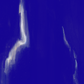 Abstract art with white brush strokes on a dark blue background Strike – Bold Abstract Canvas Wall Art | Large Luxury Print | Brume Art