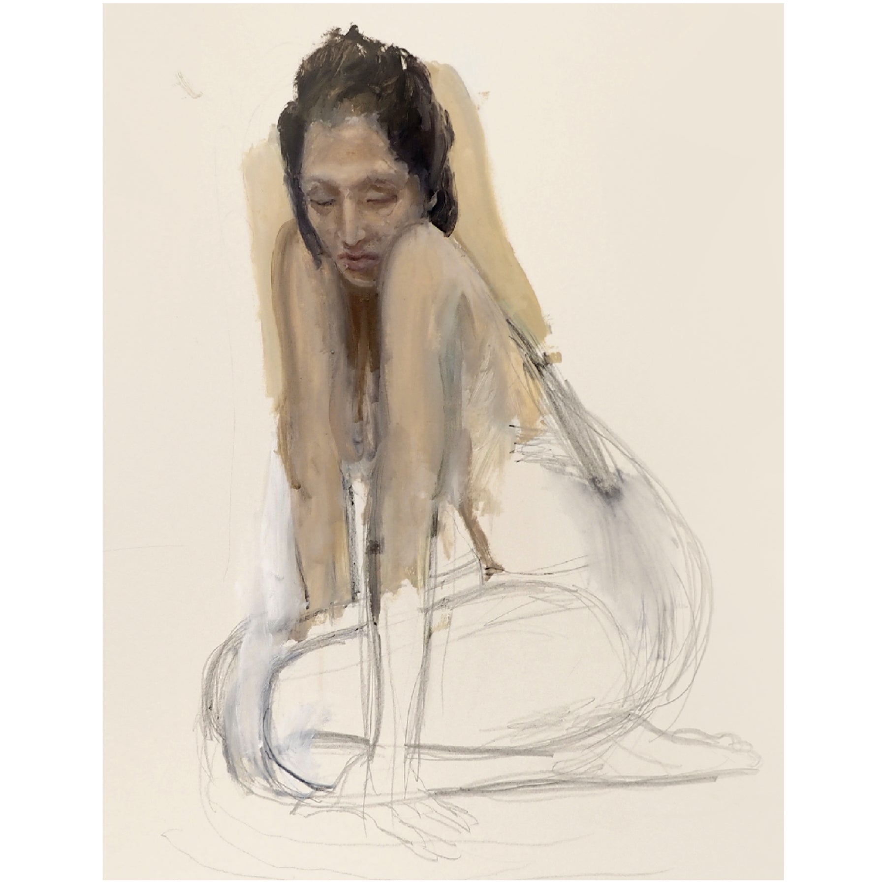 Portrait of a lady – Portrait Canvas Wall Art | Large Luxury Print | Brume Art| Luxury Wall Decor | Large Canvas Wall Art | Oversized Wall Hanging-Brume art
