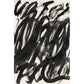 Abstract black brush strokes on a white background Noise 2 – Textured Abstract Canvas Art | Premium Luxury Wall Decor | Brume Art