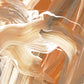 Abstract art with wavy brush strokes in beige and brown tones Noise 4 – Textured Abstract Canvas Art | Premium Luxury Wall Decor | Brume Art | Luxury Wall Decor | Large Canvas Wall Art | Oversized Wall Hanging-Brume art