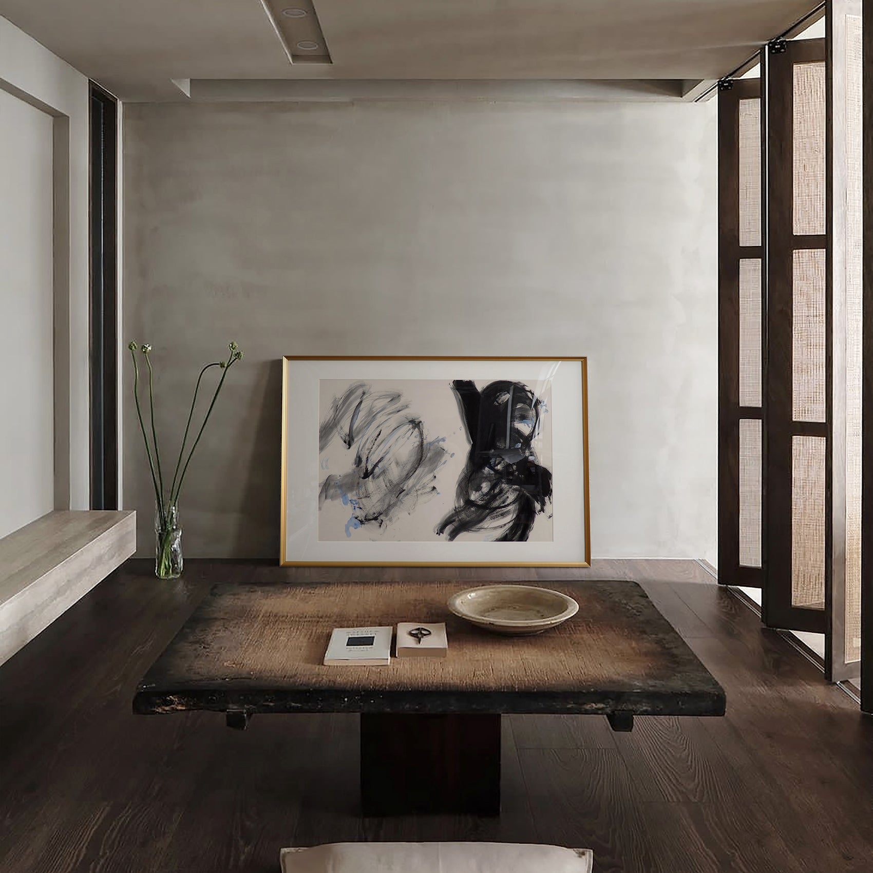 Split – Abstract Figurative Canvas Art | Large Luxury Wall Print | Brume Art | Luxury Wall Decor | Large Canvas Wall Art | Oversized Wall Hanging-Brume art
