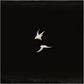 Two white birds flying against a black background Bird 2 – Elegant Nature Canvas Print | Luxury Wall Art | Brume Art