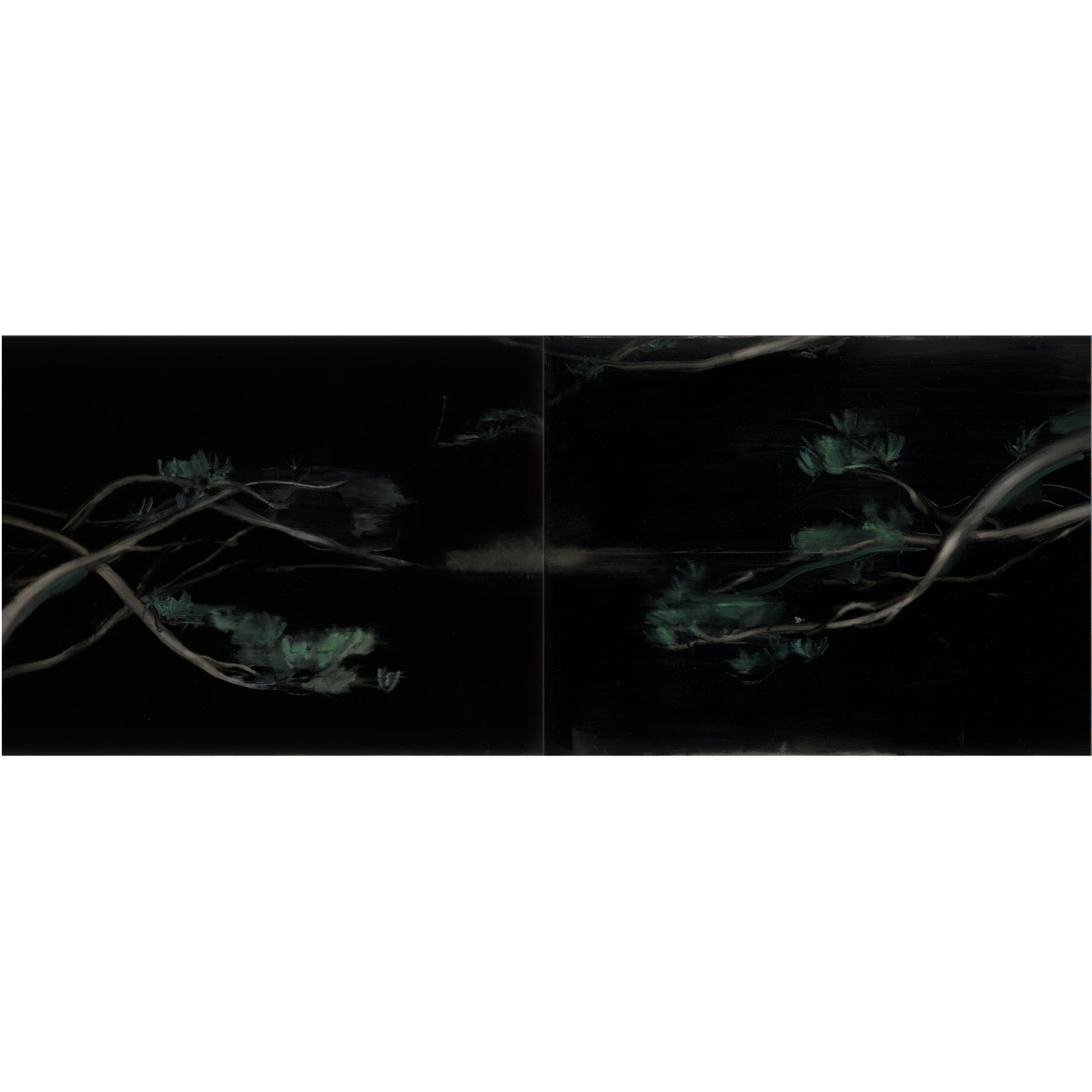 Pine- Abstract Diptych Canvas Art | Large Luxury Wall Print | Brume Art | Luxury Wall Decor | Large Canvas Wall Art | Oversized Wall Hanging-Brume art