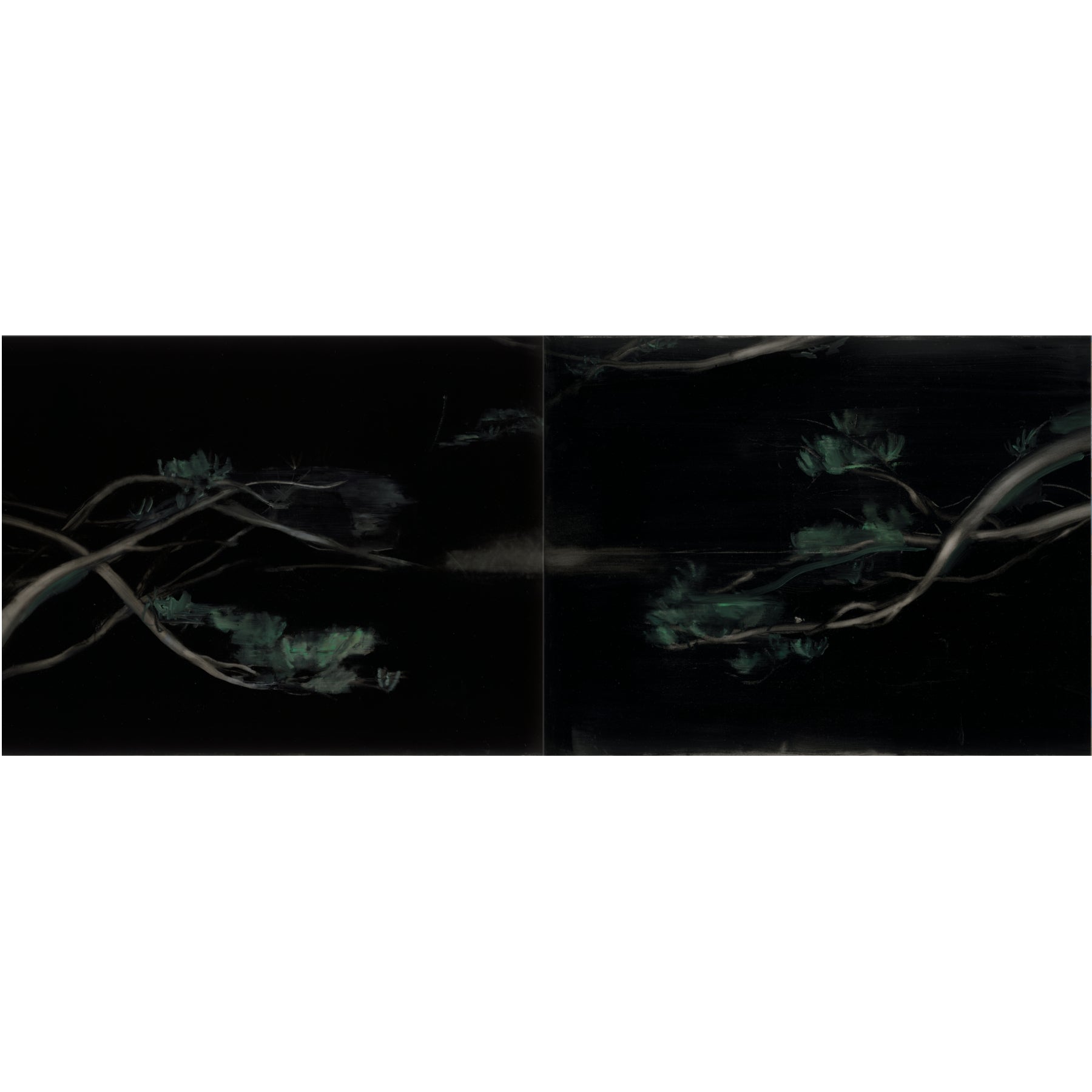 Pine- Abstract Diptych Canvas Art | Large Luxury Wall Print | Brume Art | Luxury Wall Decor | Large Canvas Wall Art | Oversized Wall Hanging-Brume art