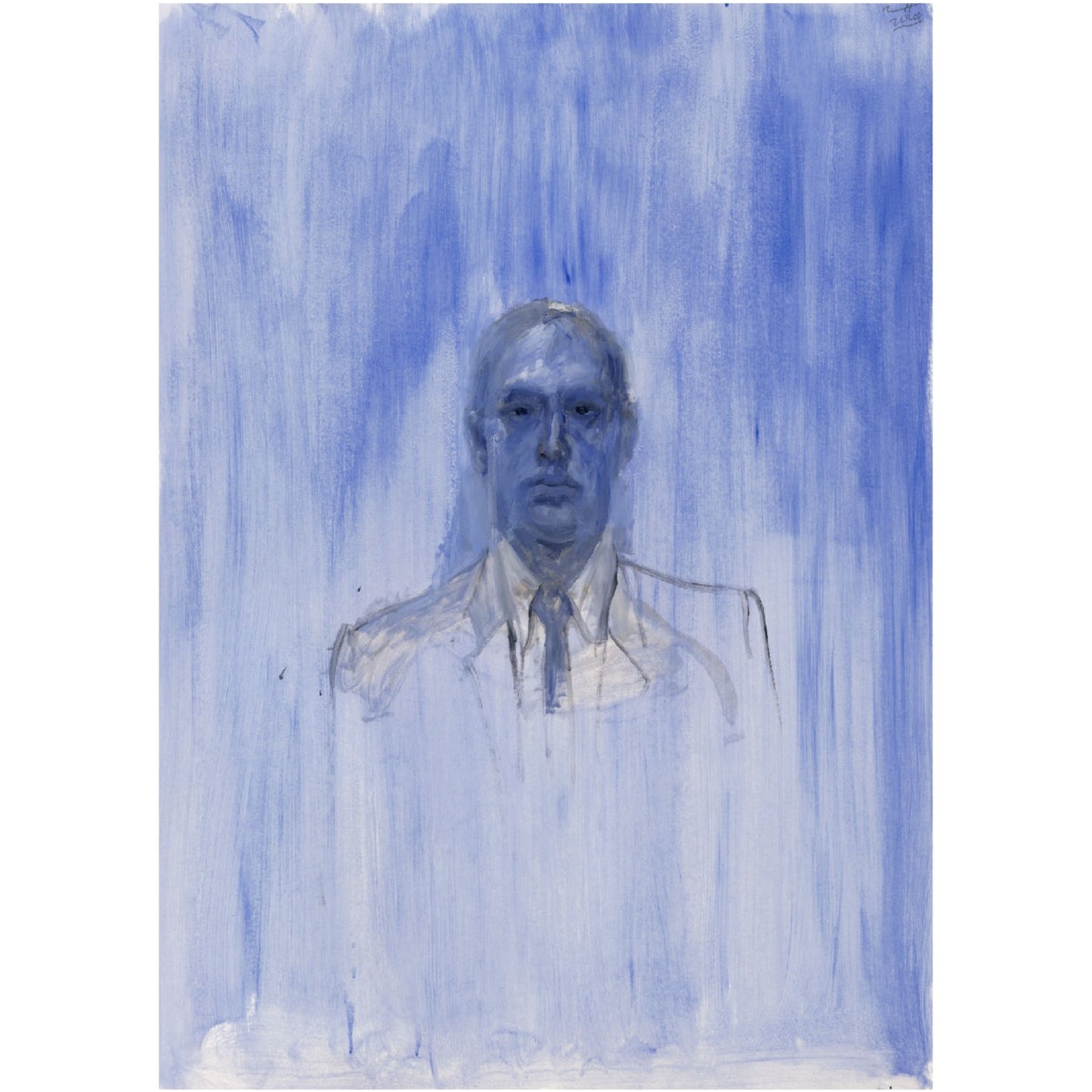 Portrait of a Man – Contemporary Portrait Canvas | Luxury Wall Art | Brume Art | Luxury Wall Decor | Large Canvas Wall Art | Oversized Wall Hanging-Brume art
