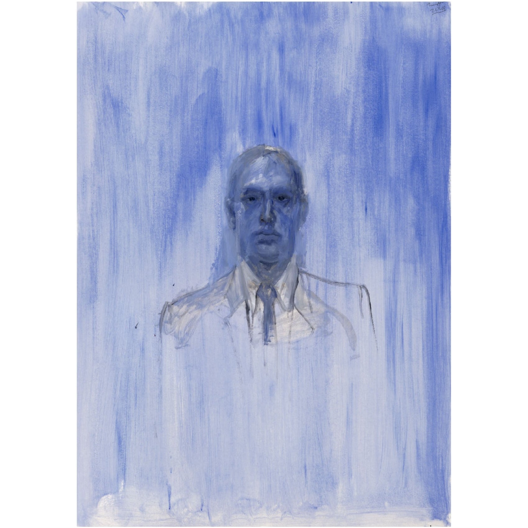 Portrait of a Man – Contemporary Portrait Canvas | Luxury Wall Art | Brume Art | Luxury Wall Decor | Large Canvas Wall Art | Oversized Wall Hanging-Brume art