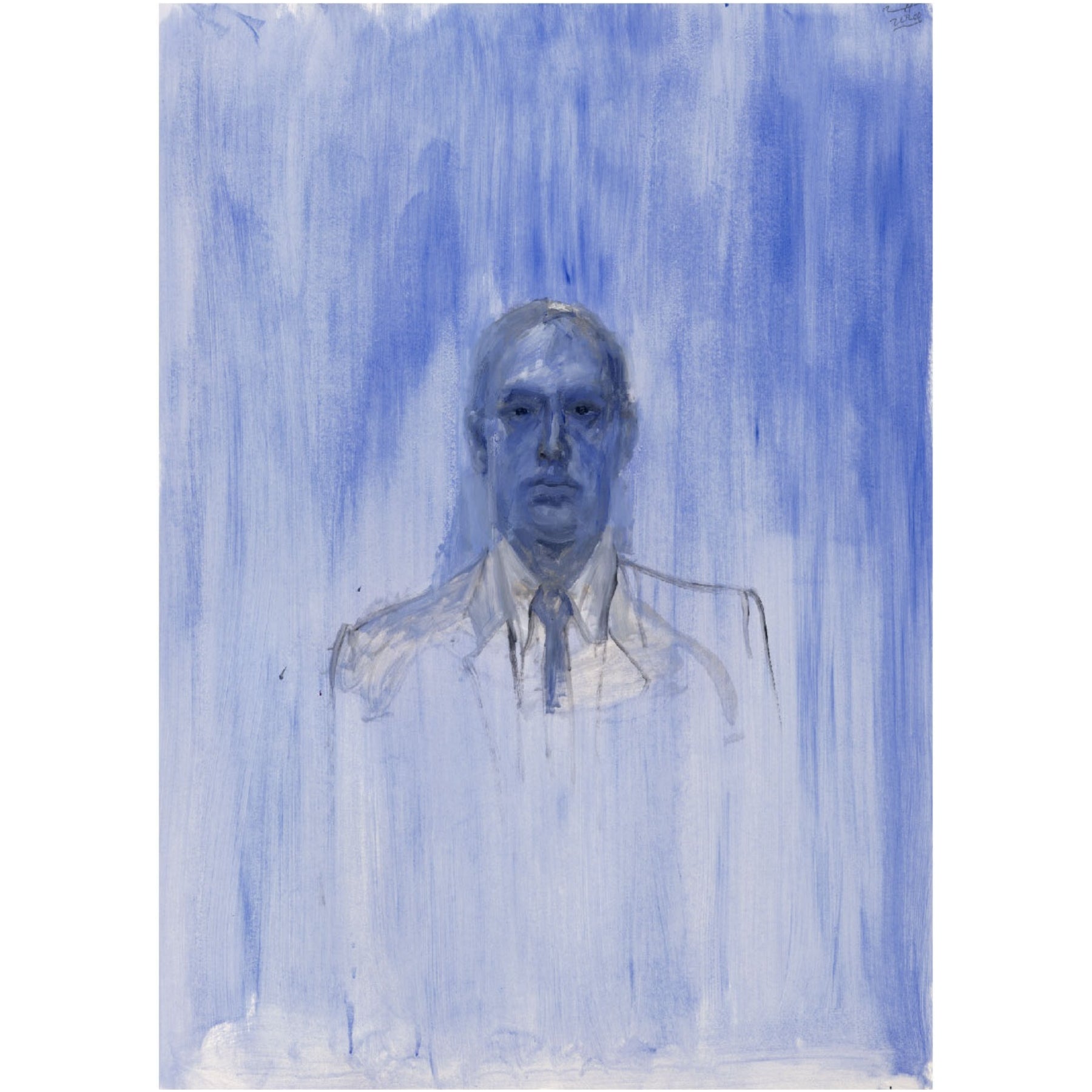 Portrait of a Man – Contemporary Portrait Canvas | Luxury Wall Art | Brume Art | Luxury Wall Decor | Large Canvas Wall Art | Oversized Wall Hanging-Brume art