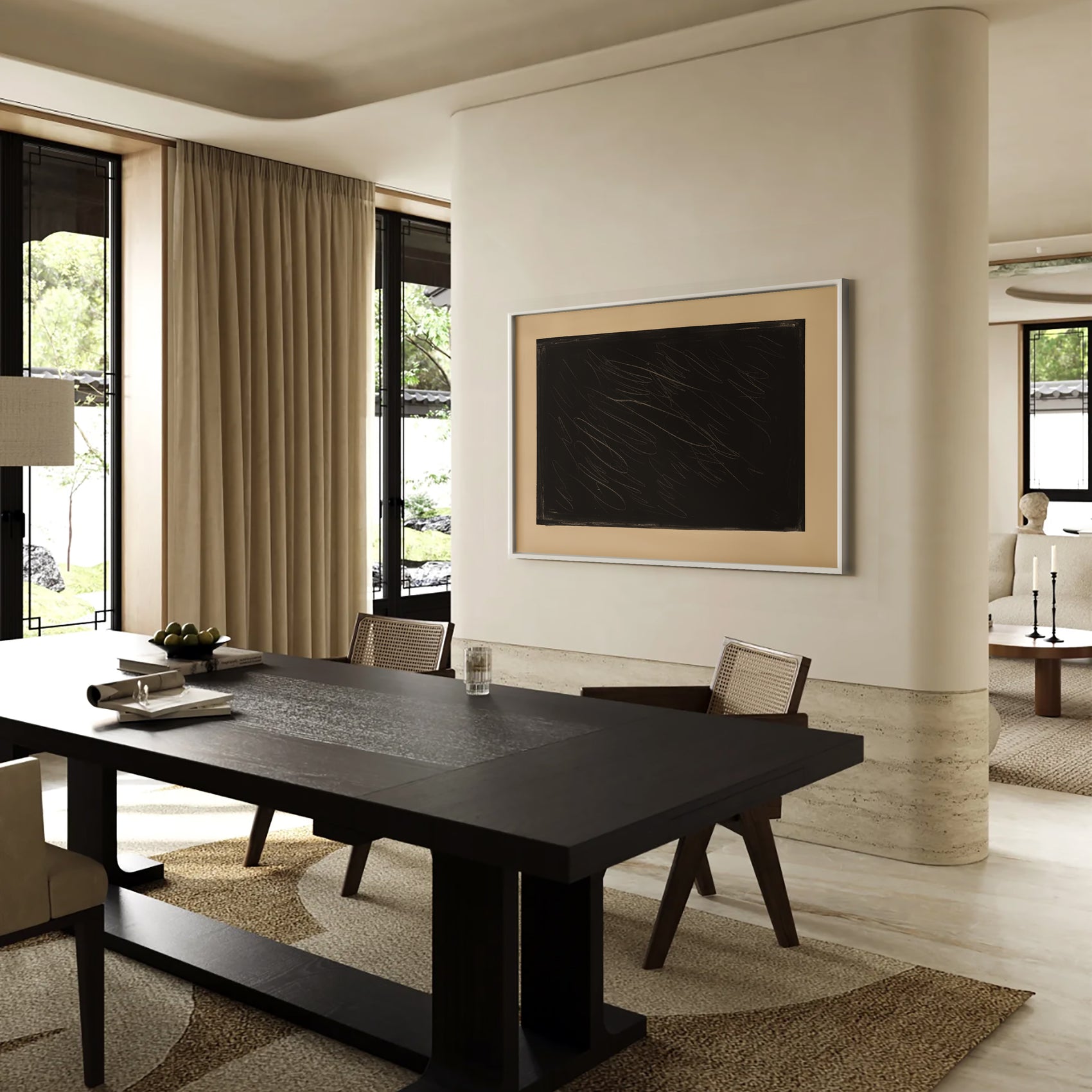 Frame 3 – Textured Abstract Canvas Art | Premium Luxury Wall Decor | Brume Art| Luxury Wall Decor | Large Canvas Wall Art | Oversized Wall Hanging-Brume art