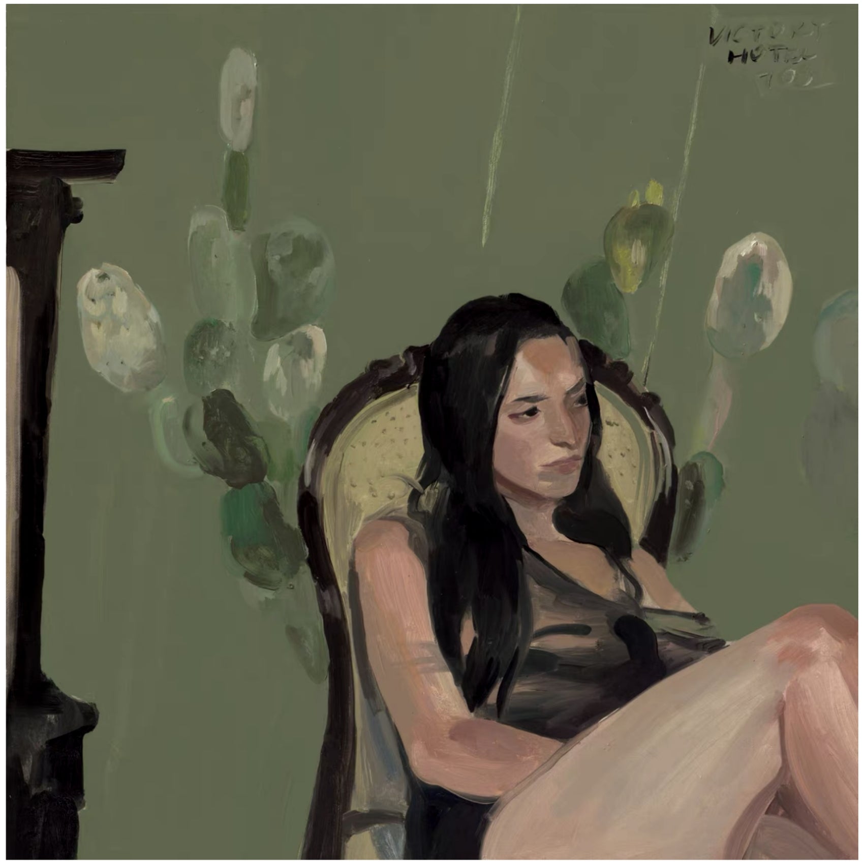 Bangkok girl– Figurative Canvas Wall Art | Contemporary Luxury Print | Brume Art| Luxury Wall Decor | Large Canvas Wall Art | Oversized Wall Hanging-Brume art