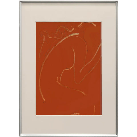 red outline