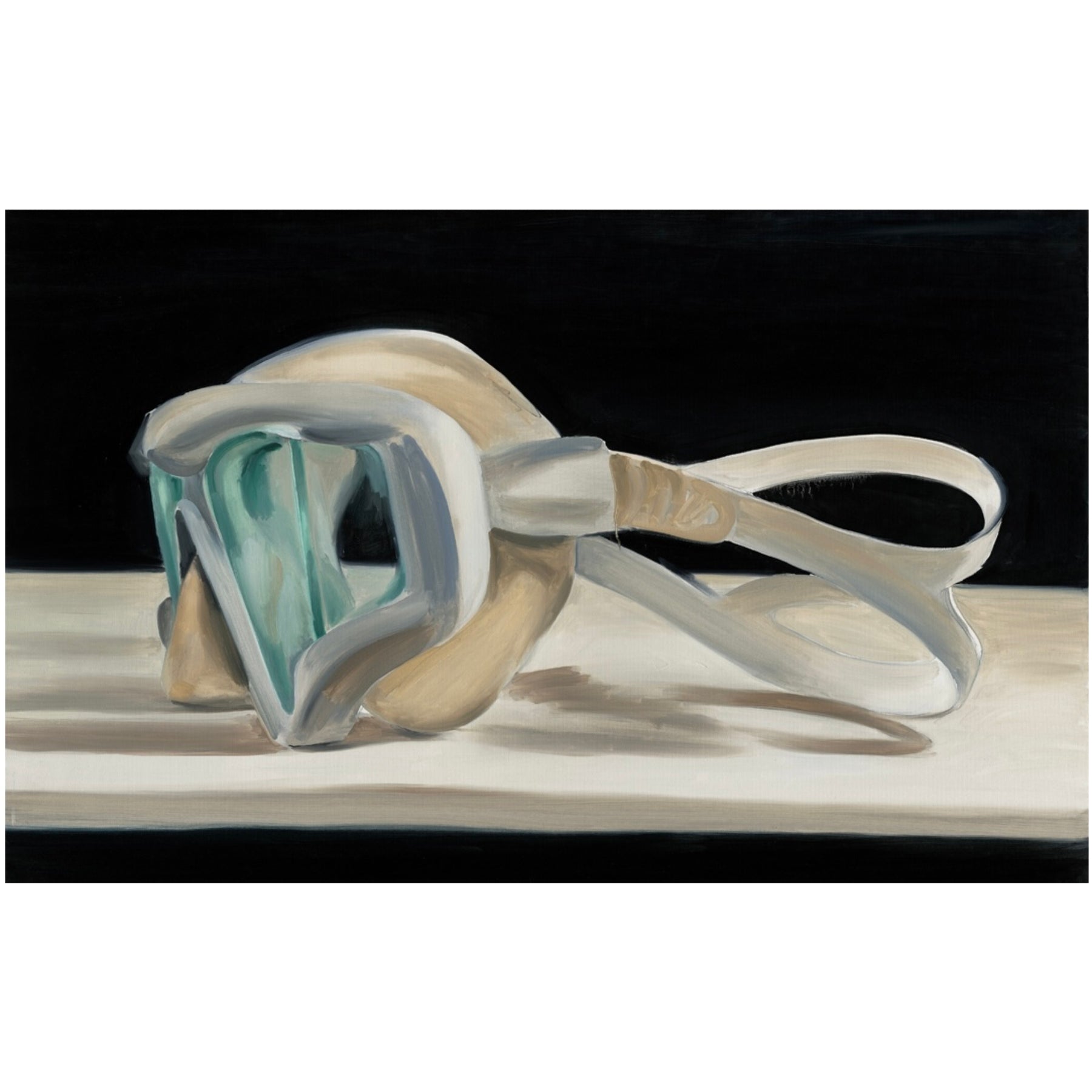 Goggles – Unique Figurative Canvas Art | Premium Wall Decor | Brume Art | Luxury Wall Decor | Large Canvas Wall Art | Oversized Wall Hanging-Brume art