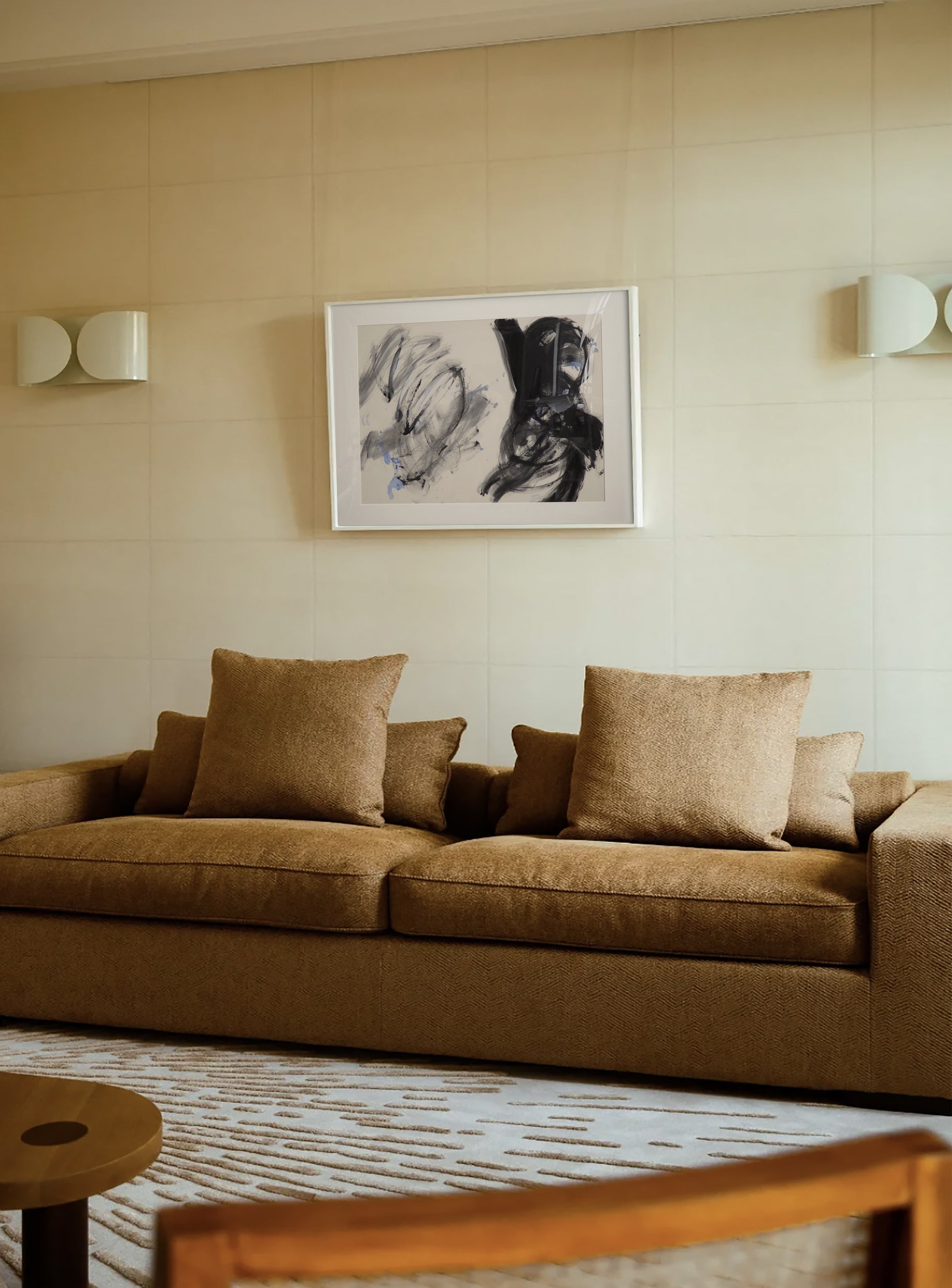 Split – Abstract Figurative Canvas Art | Large Luxury Wall Print | Brume Art | Luxury Wall Decor | Large Canvas Wall Art | Oversized Wall Hanging-Brume art