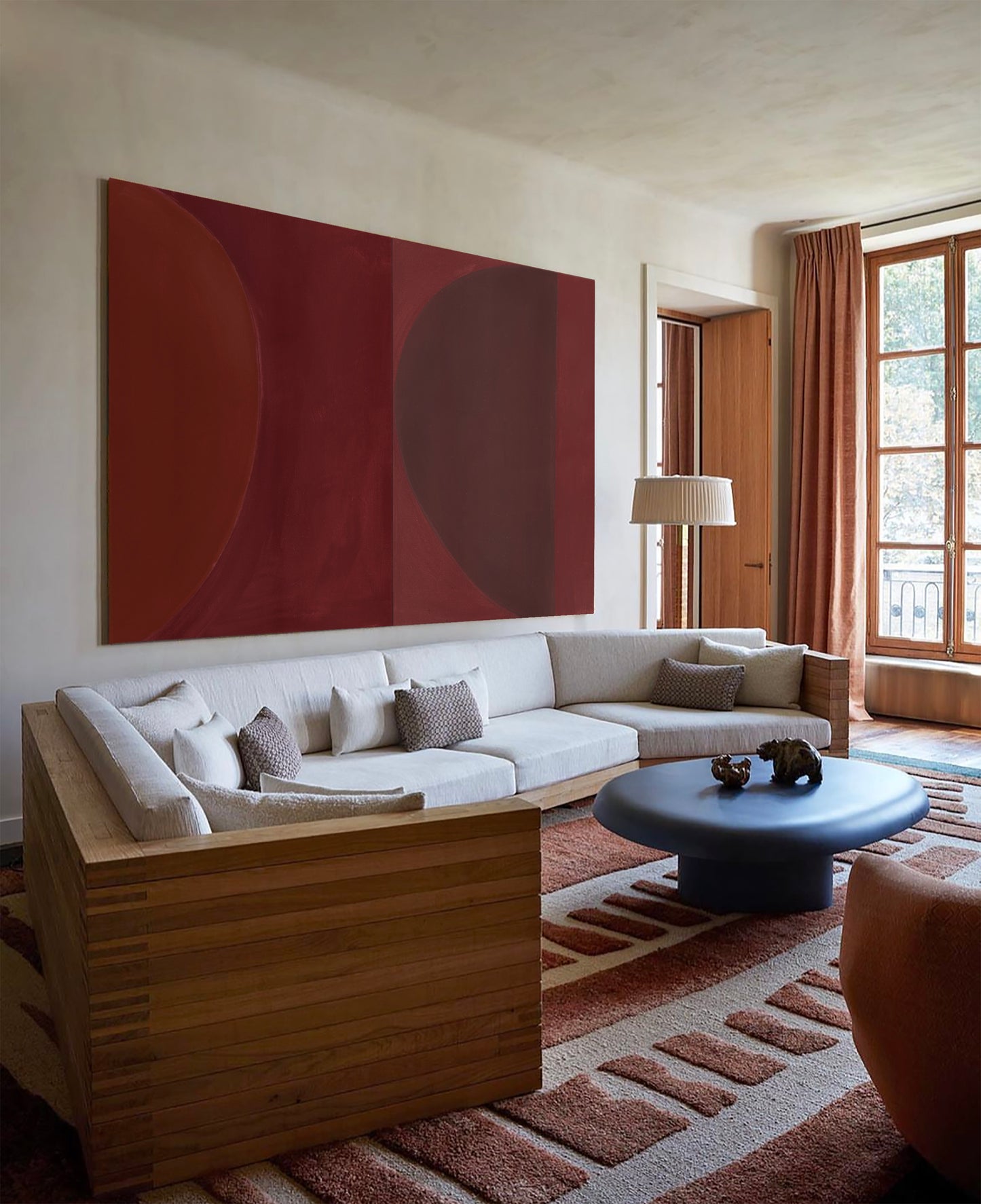 Eclipse – Contemporary Abstract Canvas | Oversized Luxury Wall Art | Brume Art | Luxury Wall Decor | Large Canvas Wall Art | Oversized Wall Hanging-Brume art