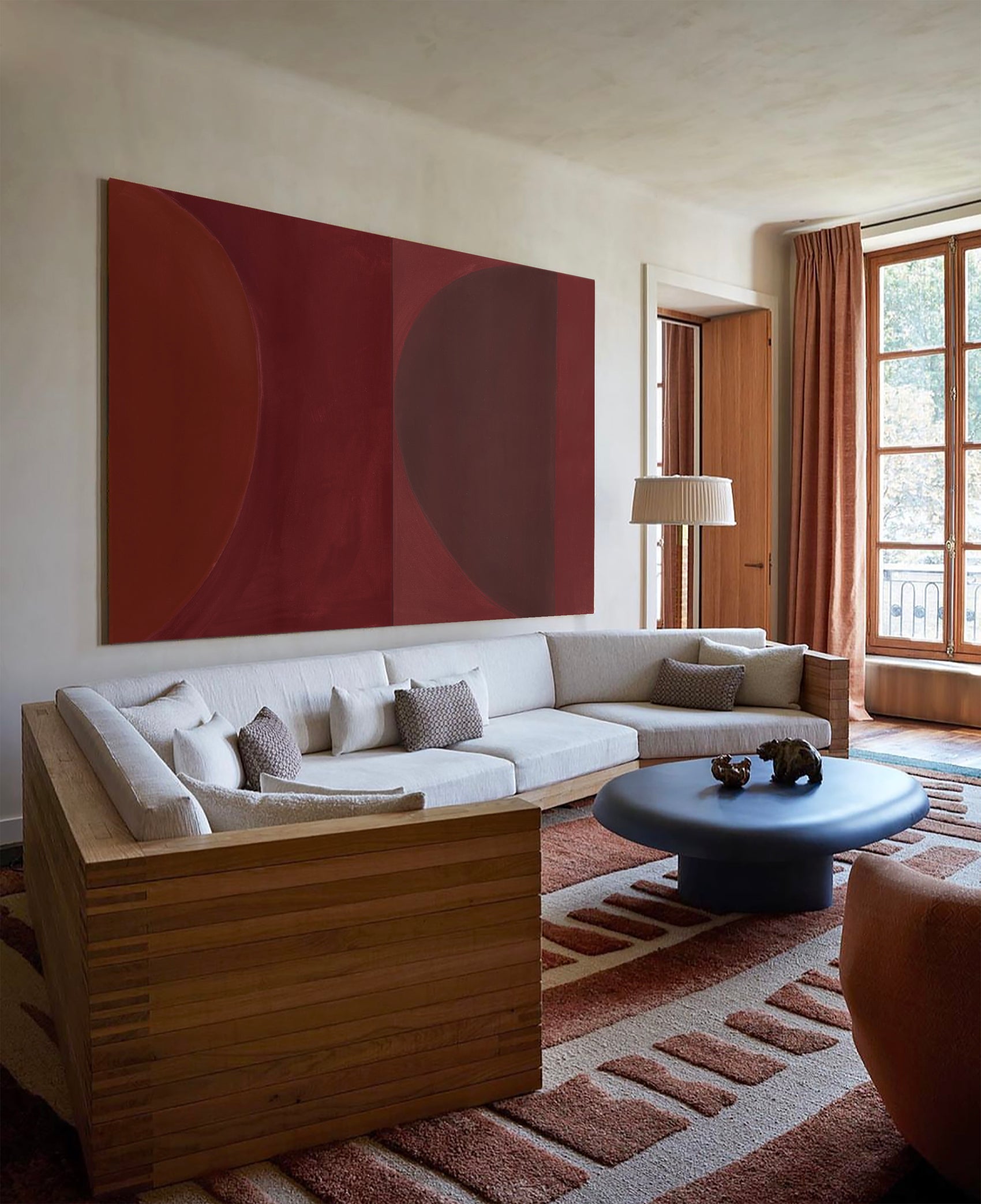 Eclipse – Contemporary Abstract Canvas | Oversized Luxury Wall Art | Brume Art | Luxury Wall Decor | Large Canvas Wall Art | Oversized Wall Hanging-Brume art