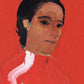 The Woman in Red – Portrait Canvas Wall Art | Large Luxury Print | Brume Art Luxury Wall Decor | Large Canvas Wall Art | Oversized Wall Hanging-Brume art