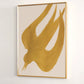 Golden Bird – Elegant Nature Canvas Print | Luxury Wall Art | Brume Art| Luxury Wall Decor | Large Canvas Wall Art | Oversized Wall Hanging-Brume art