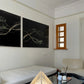Pine- Abstract Diptych Canvas Art | Large Luxury Wall Print | Brume Art | Luxury Wall Decor | Large Canvas Wall Art | Oversized Wall Hanging-Brume art