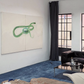 Green Snake – Nature Canvas Wall Art | Large Luxury Print | Brume Art | Luxury Wall Decor | Large Canvas Wall Art | Oversized Wall Hanging-Brume art 