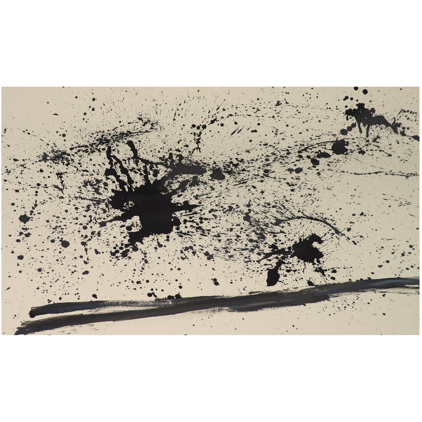 Ink – Abstract Ink Canvas Wall Art | Large Premium Print | Brume Art | Luxury Wall Decor | Large Canvas Wall Art | Oversized Wall Hanging-Brume art