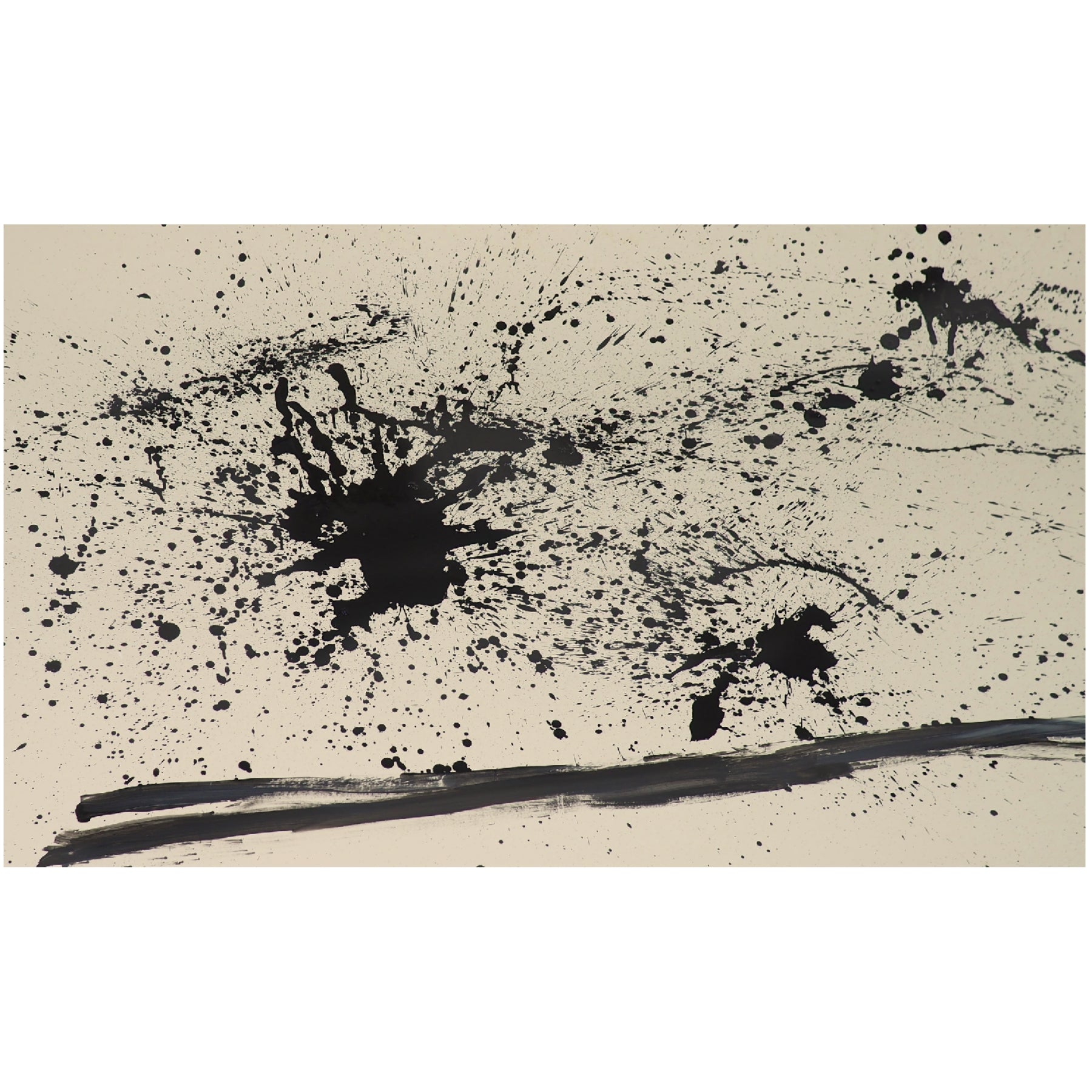 Ink – Abstract Ink Canvas Wall Art | Large Premium Print | Brume Art | Luxury Wall Decor | Large Canvas Wall Art | Oversized Wall Hanging-Brume art