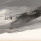 Abstract art with brush strokes in black and gray on a textured surface Fade 3 – Minimalist Abstract Canvas Art | Large Luxury Wall Print | Brume Art | Luxury Wall Decor | Large Canvas Wall Art | Oversized Wall Hanging-Brume art