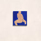 Figure in blue – Figurative Abstract Canvas | Premium Wall Art | Brume Art | Luxury Wall Decor | Large Canvas Wall Art | Oversized Wall Hanging-Brume art