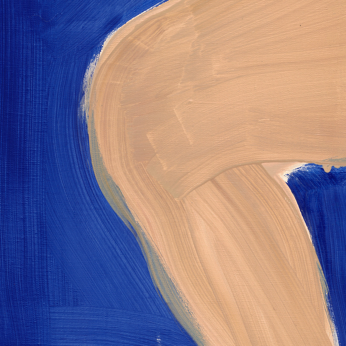 Figure in blue