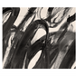 Abstract black and white brushstroke art on a beige background Noise 2 – Textured Abstract Canvas Art | Premium Luxury Wall Decor | Brume Art