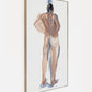 Man bathing – Portrait Canvas Wall Art | Large Luxury Print | Brume Art | Luxury Wall Decor | Large Canvas Wall Art | Oversized Wall Hanging-Brume art