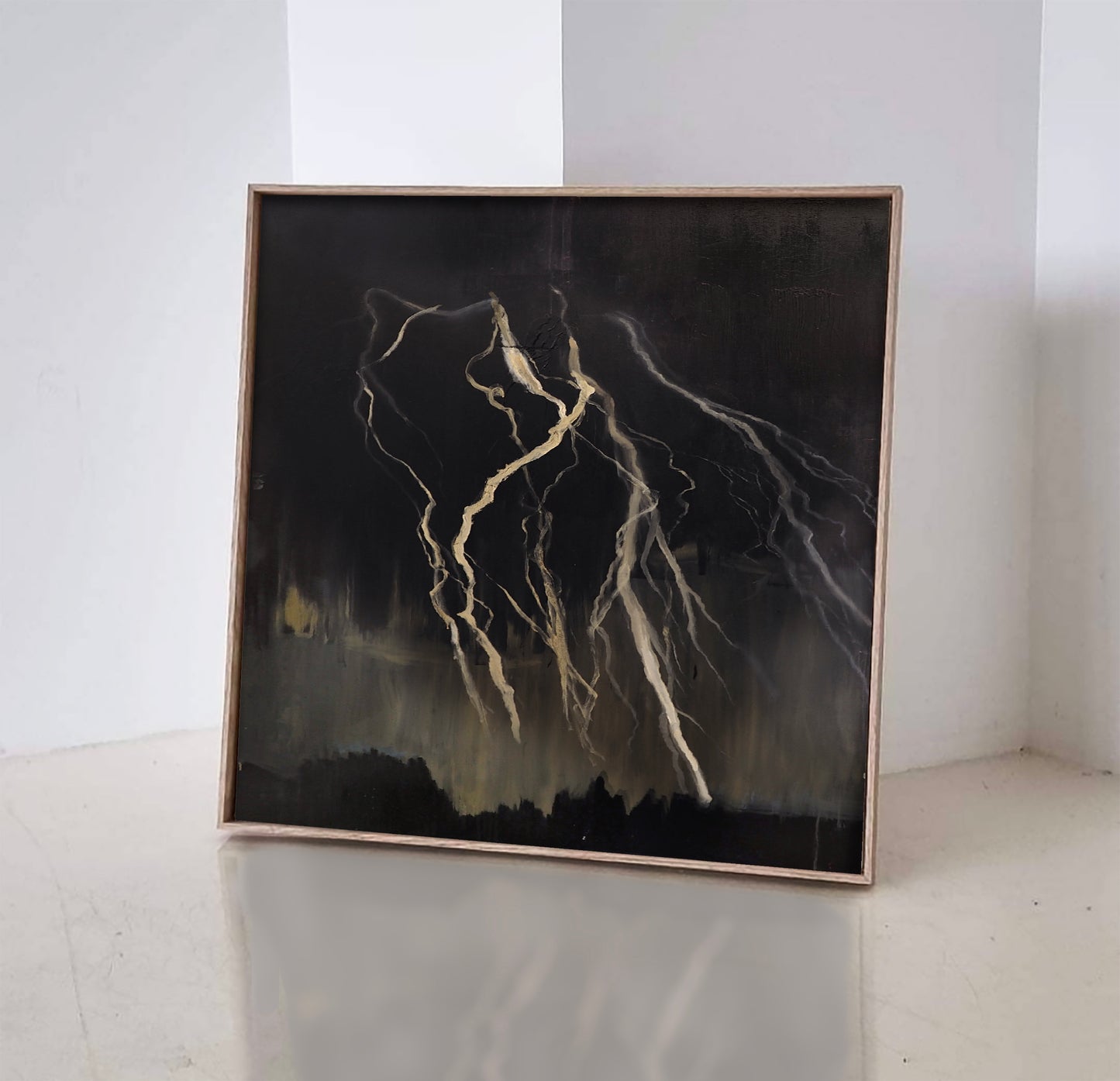 Strike 3 – Bold Abstract Canvas Wall Art | Premium Luxury Print | Brume Art | Luxury Wall Decor | Large Canvas Wall Art | Oversized Wall Hanging-Brume art