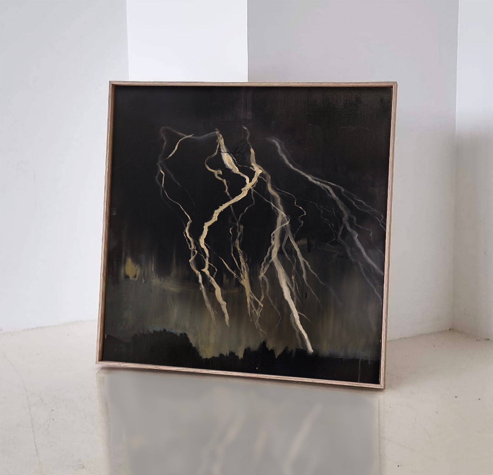 Strike 3 – Bold Abstract Canvas Wall Art | Premium Luxury Print | Brume Art | Luxury Wall Decor | Large Canvas Wall Art | Oversized Wall Hanging-Brume art