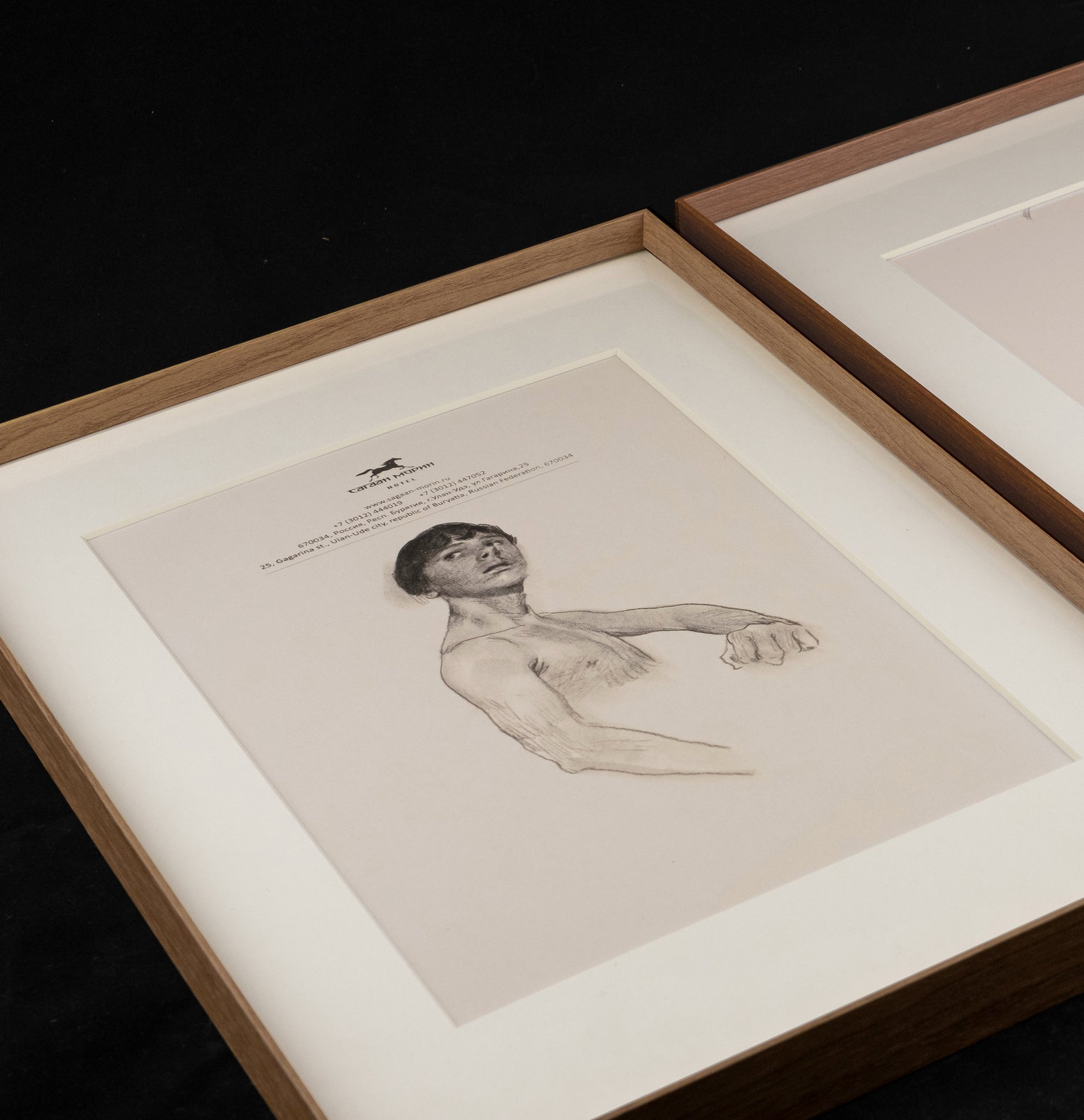 Silhouette Sketch – Figurative Sketch Canvas Print | Luxury Wall Art | Brume Art | Luxury Wall Decor | Large Canvas Wall Art | Oversized Wall Hanging-Brume art