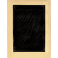 Black rectangular object with abstract white lines on a gold frame Frame 3 – Textured Abstract Canvas Art | Premium Luxury Wall Decor | Brume Art
