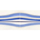 Two side-by-side images of blue wavy lines on a white background Blue Stripes – Abstract Diptych Canvas Art | Large Luxury Wall Print | Brume Art