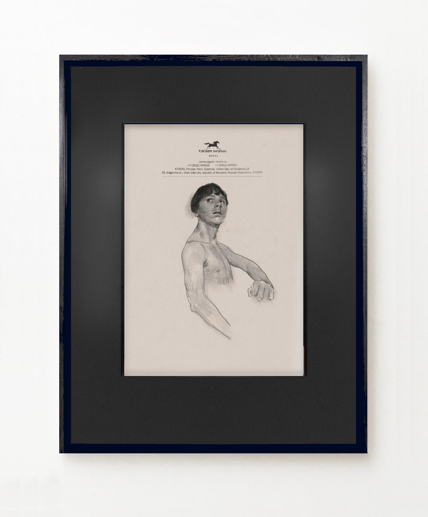 Silhouette Sketch – Figurative Sketch Canvas Print | Luxury Wall Art | Brume Art | Luxury Wall Decor | Large Canvas Wall Art | Oversized Wall Hanging-Brume art